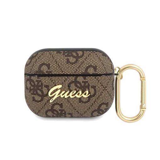 کاور ایرپاد CG mobile  مدل Guess PC PU 4G With Script Metal Logo