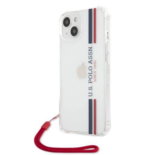 کاور شیشه ای آیفون مدل us polo shiny case transparent uspa stripes logo - Image 7
