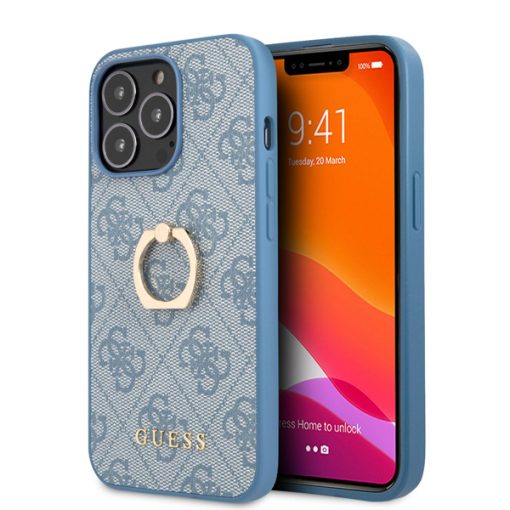 قاب آیفون CG mobile چرمی مدل Guess PU Leather Case With Ring Stand - Image 25