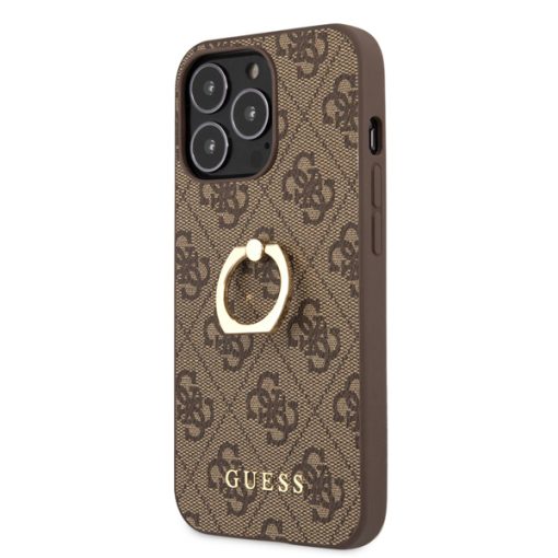 قاب آیفون CG mobile چرمی مدل Guess PU Leather Case With Ring Stand - Image 2