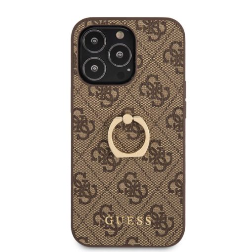 قاب آیفون CG mobile چرمی مدل Guess PU Leather Case With Ring Stand - Image 3
