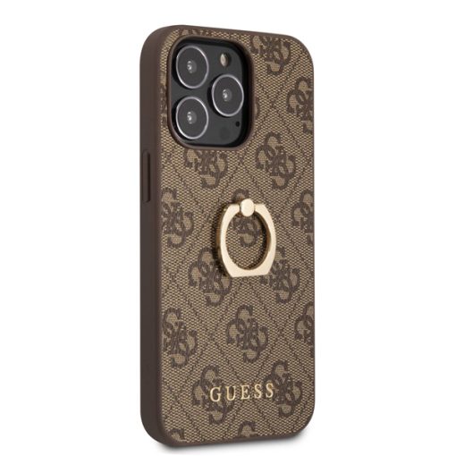 قاب آیفون CG mobile چرمی مدل Guess PU Leather Case With Ring Stand - Image 4