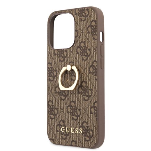 قاب آیفون CG mobile چرمی مدل Guess PU Leather Case With Ring Stand - Image 5