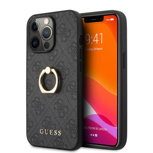قاب آیفون CG mobile چرمی مدل Guess PU Leather Case With Ring Stand - Image 9
