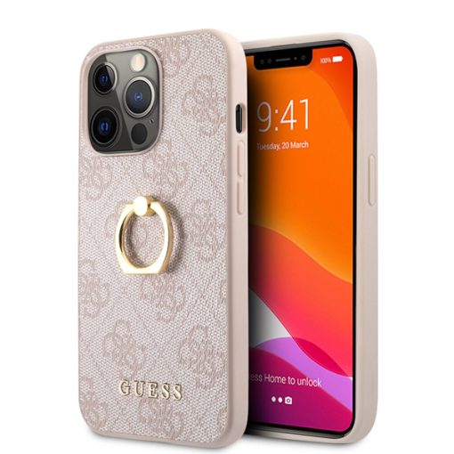 قاب آیفون CG mobile چرمی مدل Guess PU Leather Case With Ring Stand - Image 17