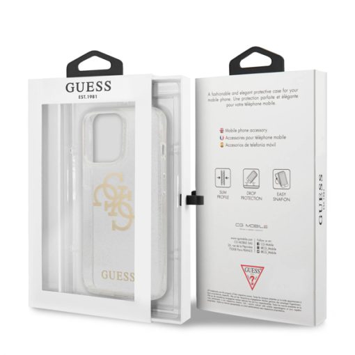 قاب آیفون 13 CG mobile مدل Guess TPU Full Glitter Cases Logo - Image 24